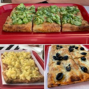 Vegan alternatives at Buono - La Pizza Al Taglio in Quarteira