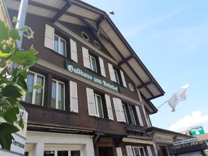 Exterior at Hotel Restaurant Bahnhof in Giswil