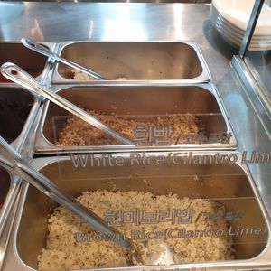 3 type rice at Cuchara - SFC in Seoul