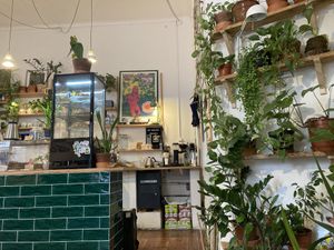 they also offer vegan sweets  at Matsu Premium Tea & Coffee in Bratislava