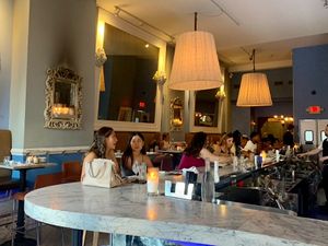 Forno bar area at Forno in Columbus