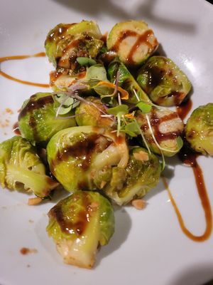 Brussel sprouts at The Oasis Santa Rosa Beach in Santa Rosa Beach
