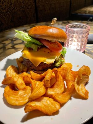 Breakfast Burger at The Oasis Santa Rosa Beach in Santa Rosa Beach