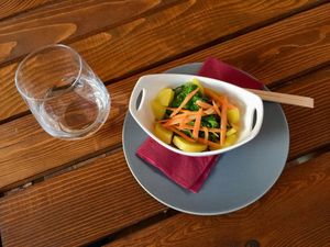 Wakame seaweed salad. at MOON Sushi & Fusion Food Bar in Belgrade