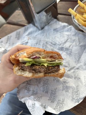 Beyond Burger  at Tommi's Burger Joint in Copenhagen