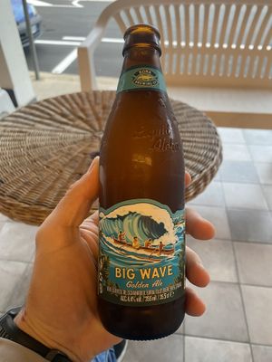 hawaiian beer  at Poke Island in Villasimius