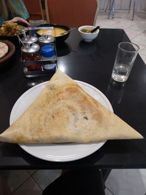 Masala dosa (25k kip) is great at Nazim in Vientiane