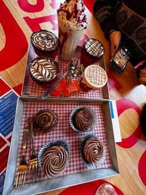   at Tony's Chocolonely Chocolate Bar in Amsterdam
