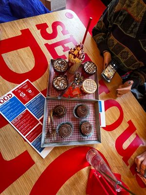   at Tony's Chocolonely Chocolate Bar in Amsterdam