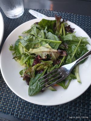 Mixed salad at All Set in Silver Spring