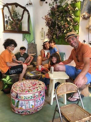 Roots family and friends at Roots in Aljezur