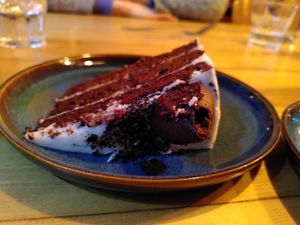 Oreo chocolate cake (Nov 2021) at Source in York
