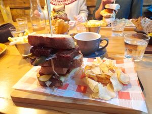 Rib sandwich  at Source in York