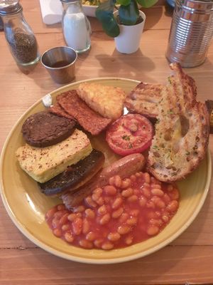 Full breakfast at Source in York