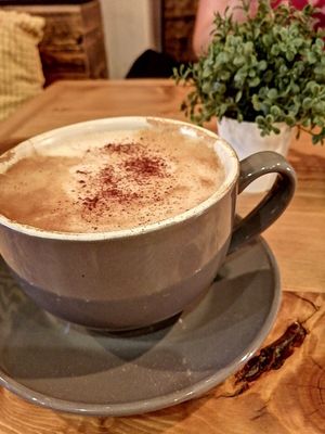 Cappuccino at Source in York