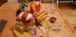 Lovely burger at Source in York