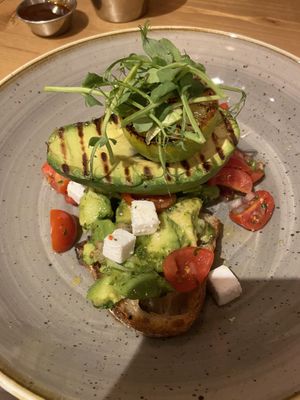 Grilled Avocado   at Source in York