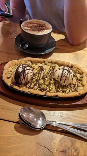 Cookie dough sharer (dessert menu) at Source in York