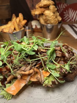 Oyster mushroom ‘duck'  at Source in York