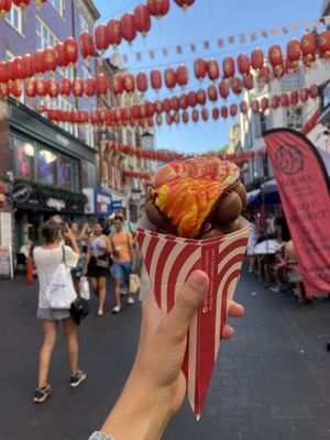   at Bubblewrap Waffle in London