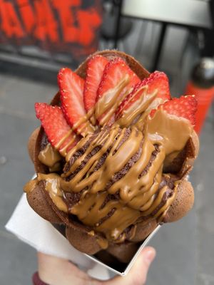   at Bubblewrap Waffle in London