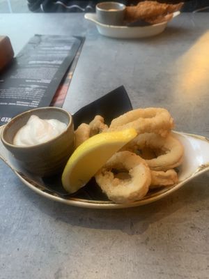 CALAMARES vegan  at De Beren in Rotterdam