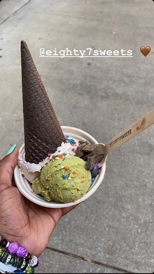 Deliciousness! at eighty7sweets Vegan Ice Cream Company in Atlanta