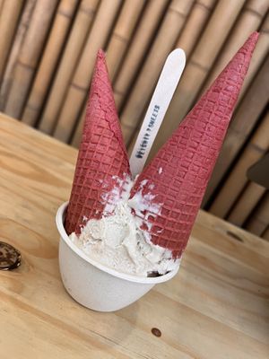   at eighty7sweets Vegan Ice Cream Company in Atlanta