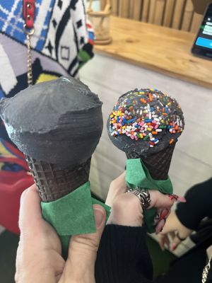 Mystery Wakanda  at eighty7sweets Vegan Ice Cream Company in Atlanta