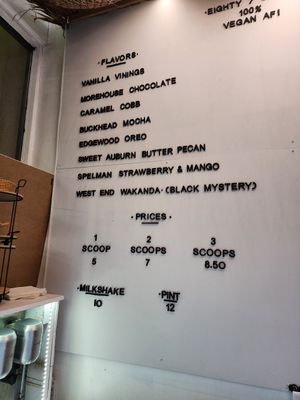  at eighty7sweets Vegan Ice Cream Company in Atlanta