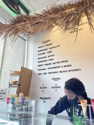   at eighty7sweets Vegan Ice Cream Company in Atlanta