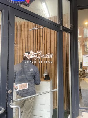   at eighty7sweets Vegan Ice Cream Company in Atlanta