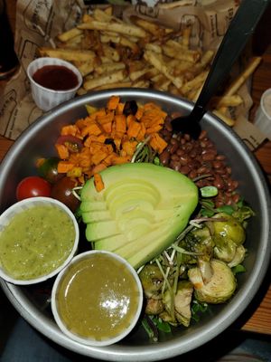 Vegan Earth bowl at Arizona Wilderness DTPHX in Phoenix