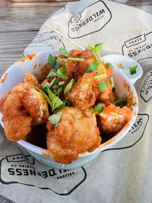 Cauliflower wings  at Arizona Wilderness DTPHX in Phoenix