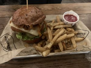 Vegan AZ Hot Fried Sandwichh  at Arizona Wilderness DTPHX in Phoenix