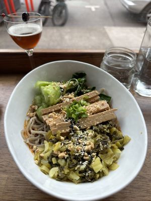 Sweet potato noodz   at Redlight in Bellingham