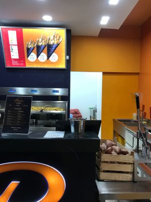 Fresh potatoes! at Patatas in Belgrade