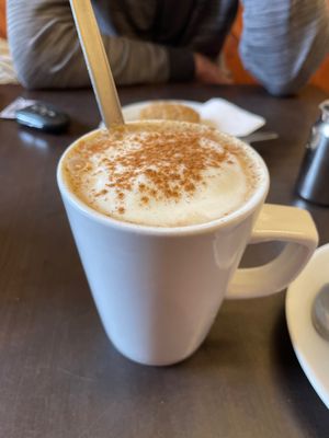 Spicy Chai Latte with soy milk  at Café Mocha in Kenmare