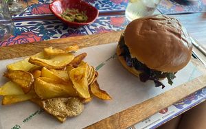 Burger vegana   at Zorro Viejo in Granada