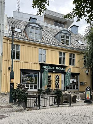   at Espresso House in Trondheim