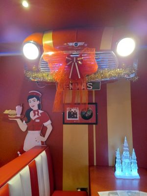 Inside of Diner. at Emma's Diner in Whitby