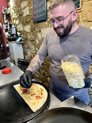 Friendly and kindd  at Krepart in Crete