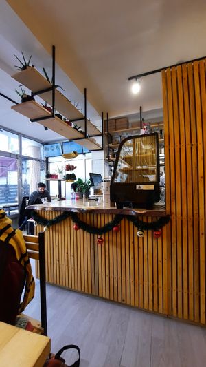 Interior at Crust n Crumb in Pristina