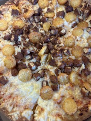   at Toppers Pizza in Bloomington