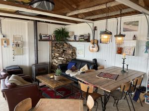 Inside  at Strandtent Het Puntje in The Hague