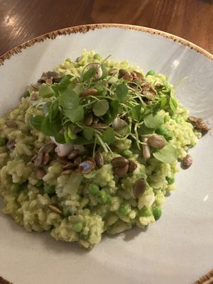Risotto verdi  at Kings Head in Richmond