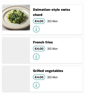 Menu   at Oliva - Maybe closed in Baska