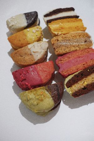 5 tastes  at VegDek in Tallinn