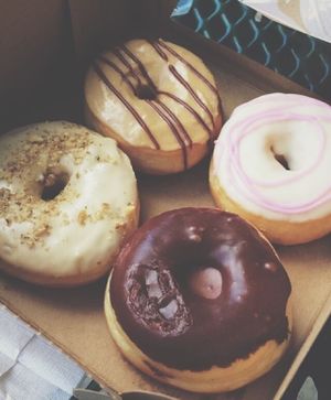 Doughnuts at Wheatsville Food Co-op in Austin