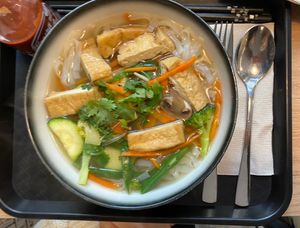 Vegan pho  at Hungry Monkey in Ingolstadt